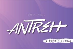 Antreh Font for Bold Brand Campaigns