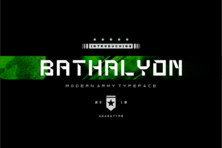 Bathalyon Army Font for Bold Digital Campaigns