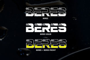 Beres Font for Editorial Design and Creative Projects