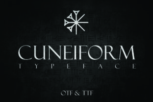 Bring Your Designs to Life with the Cuneiform Font