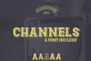 Channels Family: A Retro Typeface for Bold Web Design