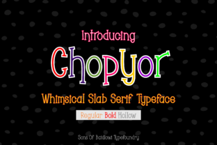 Chopyor: A Whimsical Font for Web Design