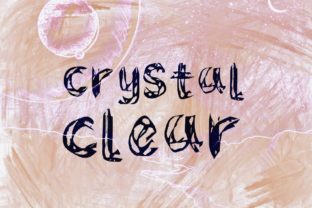 Crystal Clear: A Mystic Font for Editorial Design