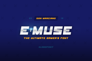 E-Muse Font for Bold and Dynamic Craft Projects
