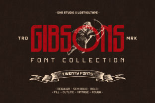 Gibsons Family: A Display Font That Elevates Digital Branding