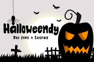 Halloweendy: A Playful Font for Branding with a Spooky Twist