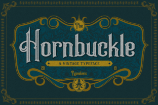 Hornbuckle Font for Business Branding