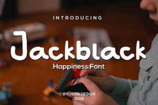 Jackblack Font for Editorial Design and Creative Projects