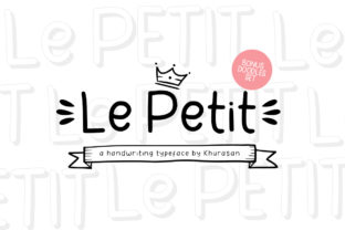 Le Petit: A Whimsical Display Font for Creative Projects
