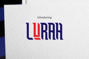Lurah Font for High-Impact Campaign Design