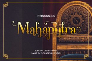 Mahaputra Font for Handmade Creations