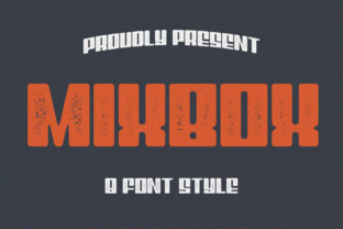 MixBox Family: A Display Font That Elevates Editorial Design