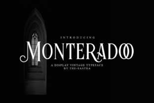 Monteradoo: A Classy Display Font for Modern Campaigns
