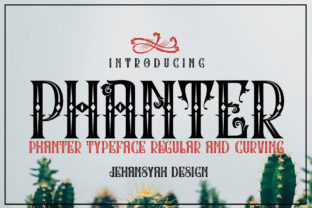 Phanter: A Bold Display Font for Editorial Design