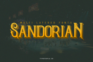 Sandorian: A Bold Display Font for Modern Web Design