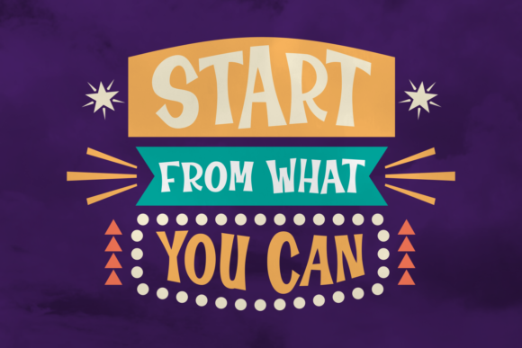 Start from What You Can: A Font That Elevates Branding