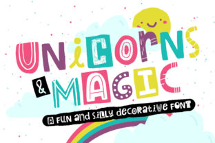 Unicorns Magic: A Playful Display Font for Web Projects