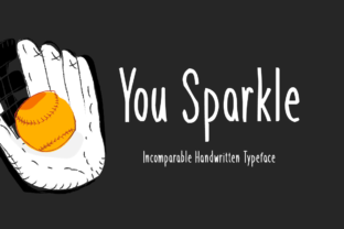 You Sparkle Font: A Designer's Delight for Handmade Creations